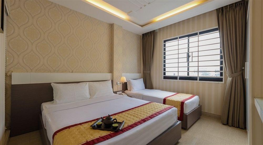 Hong Vina Hotel Ho Chi Minh-staden Exteriör bild