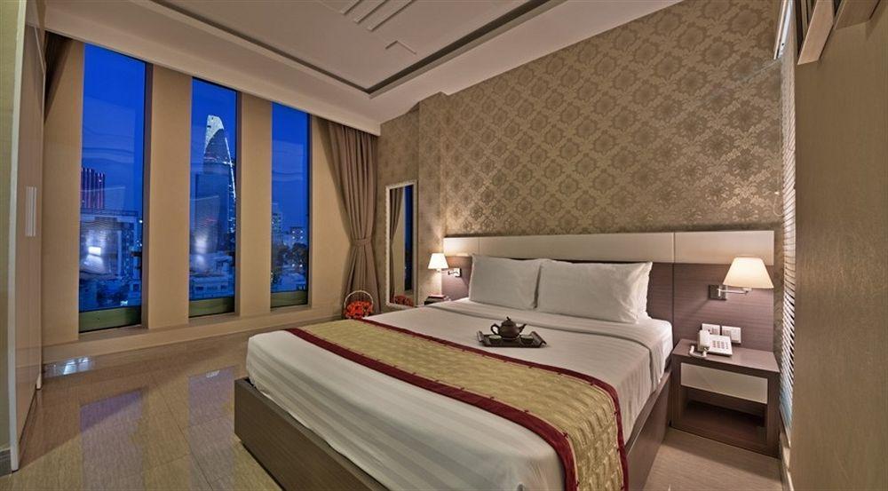 Hong Vina Hotel Ho Chi Minh-staden Exteriör bild
