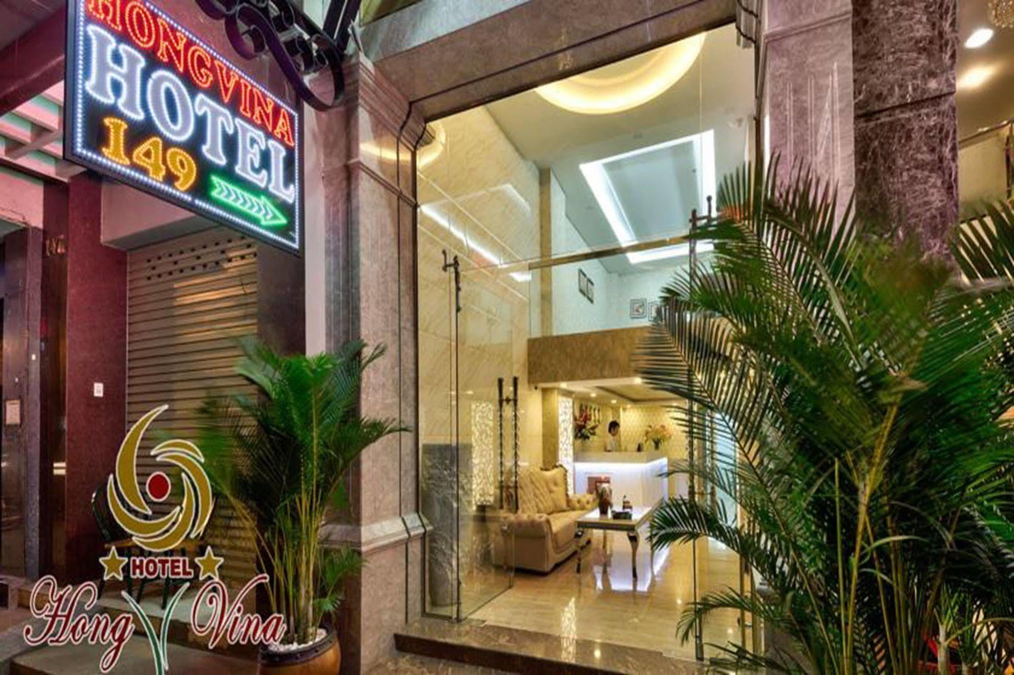 Hong Vina Hotel Ho Chi Minh-staden Exteriör bild