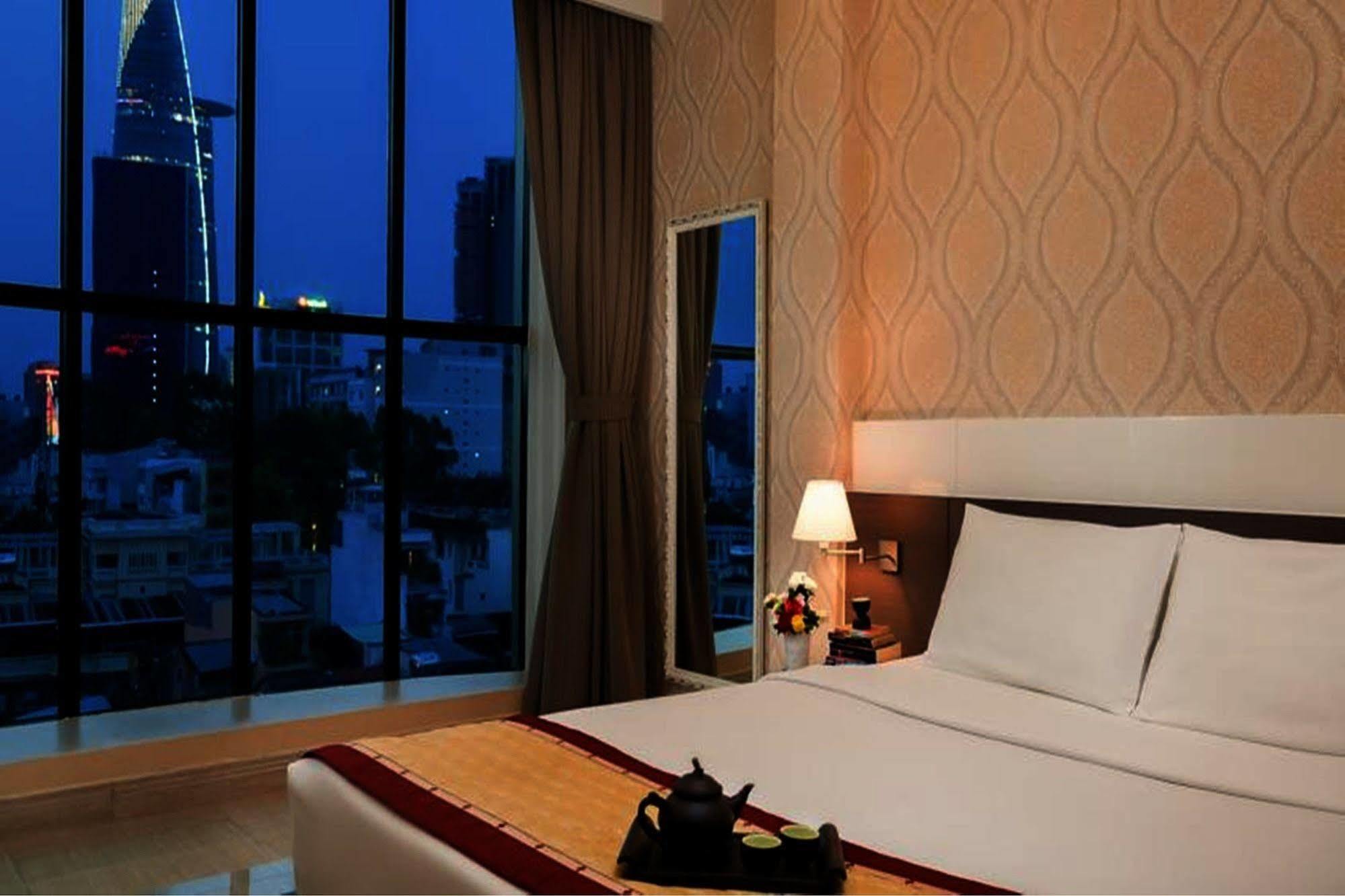 Hong Vina Hotel Ho Chi Minh-staden Exteriör bild