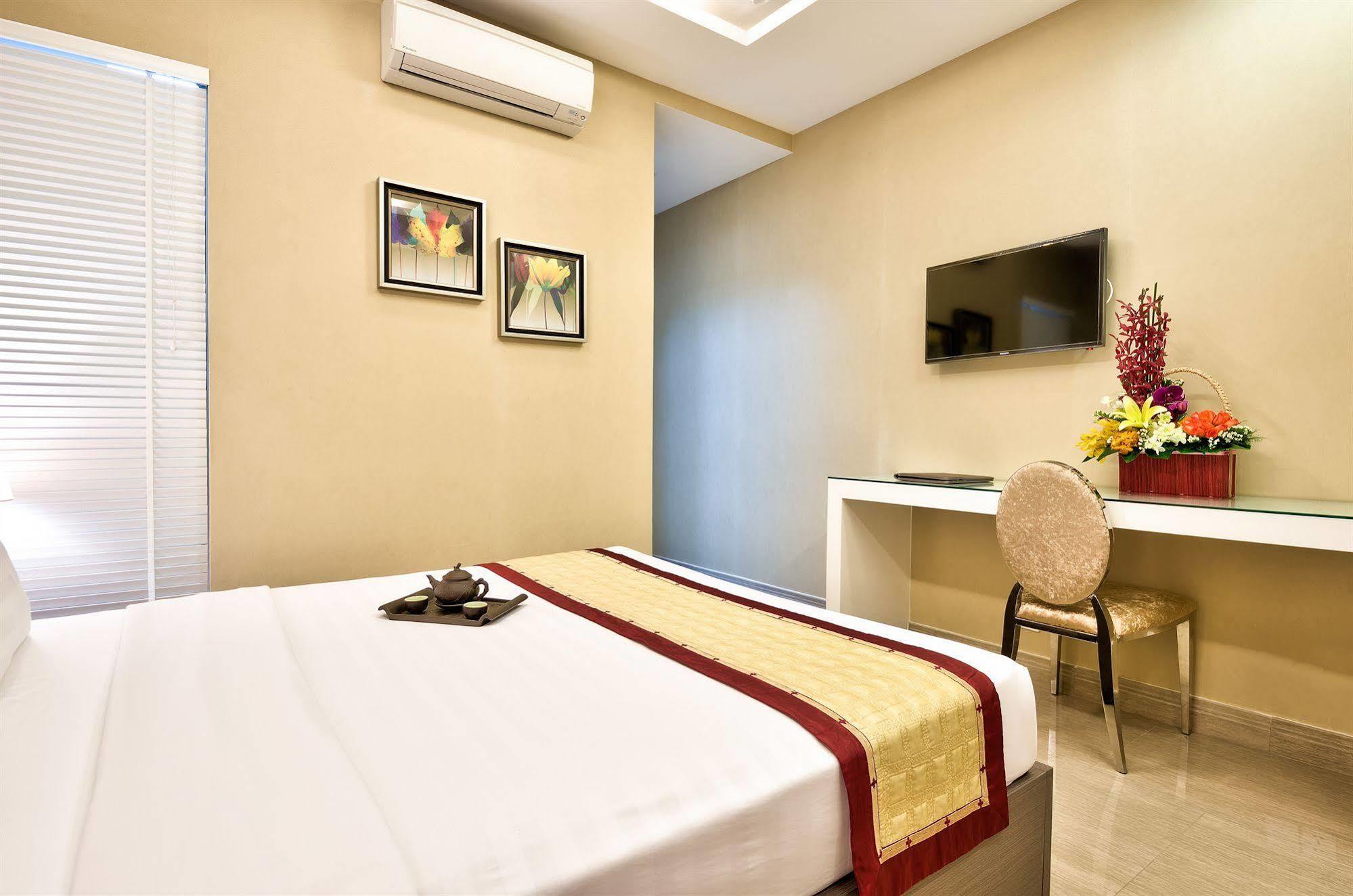 Hong Vina Hotel Ho Chi Minh-staden Exteriör bild