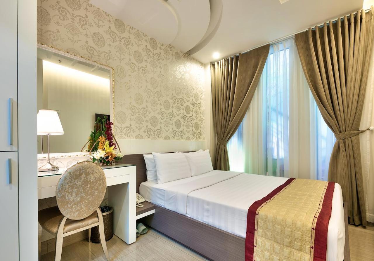 Hong Vina Hotel Ho Chi Minh-staden Exteriör bild